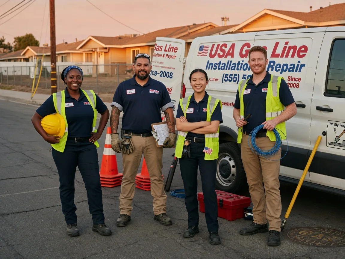 Gas Line Installation company in Wallpack Center, NJ